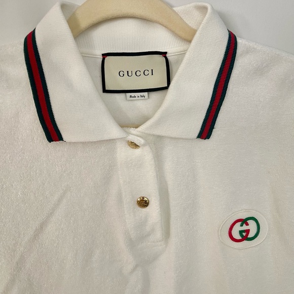 Gucci Web Trim Polo Short Sleeve Polo - Picture 4 of 8
